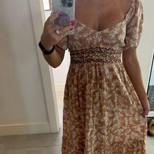 Free people maxi dress floral